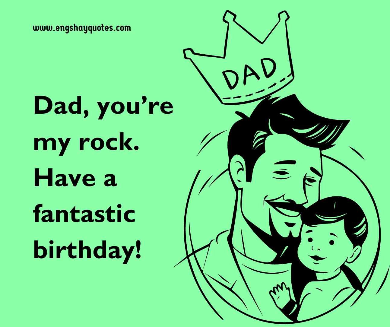 Birthday Wishes for Dad in English